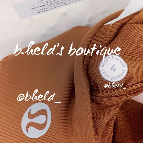 lululemon Energy Bra in Copper Brown Size 4 Brand New NWT - Picture 13 of 14